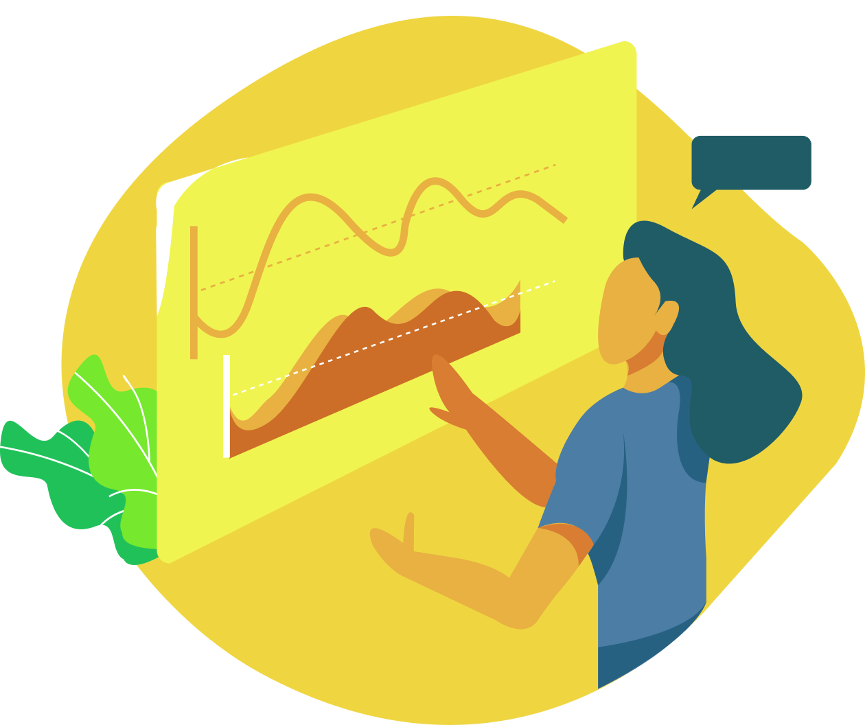 Data Visualization Analysis Illustration google ads services
